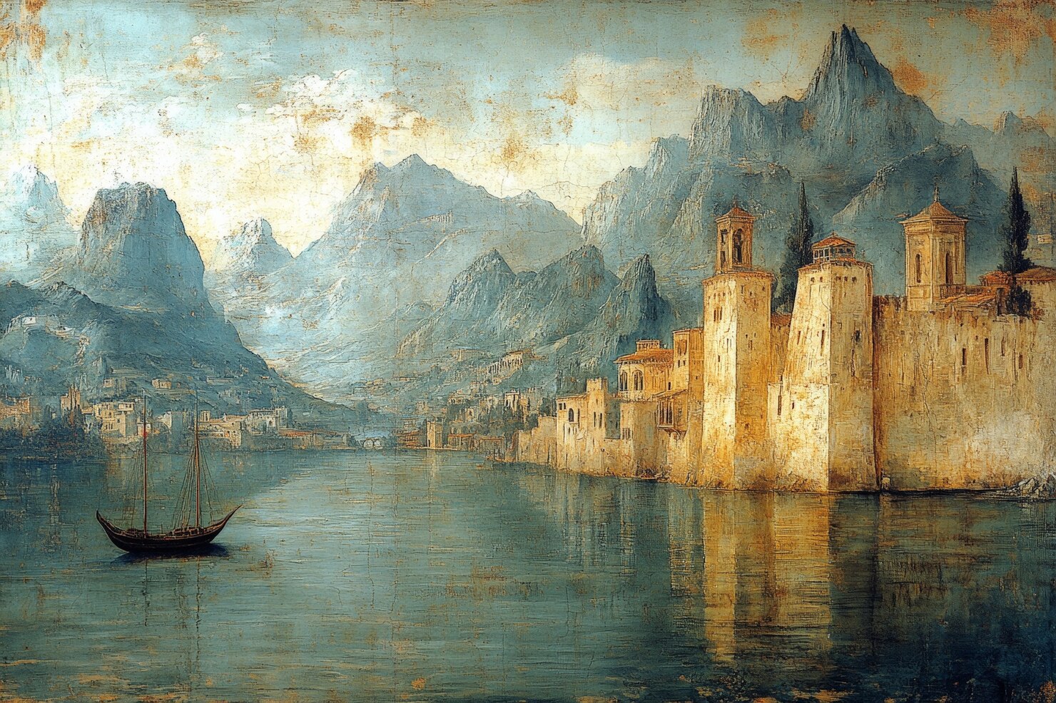 Art studio workspace